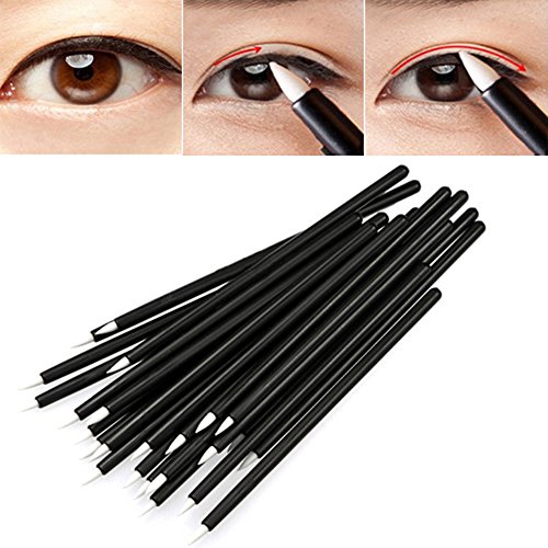 50 Stück Einweg-Kosmetik-Make-up-Eyeliner-Applikator-Pinsel. von Bodhi2000
