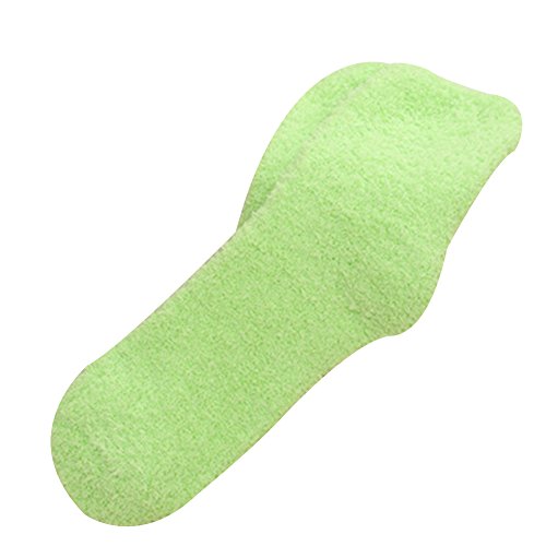 Bodhi2000 Damen Casual Warme Socken Weiche Dicke flauschige Kuschelsocken Socken (grün) von Bodhi2000