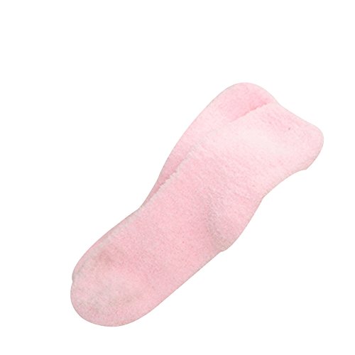 Bodhi2000 Damen Casual Warme Socken Weiche Dicke flauschige Kuschelsocken Socken (rosa) von Bodhi2000