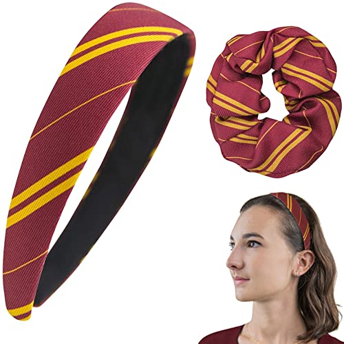 Haarschmuck Set,2er Stirnbänder und Haargummis, Geschenke für Mädchen und Jugendliche Cosplay von Bodiiwuliu