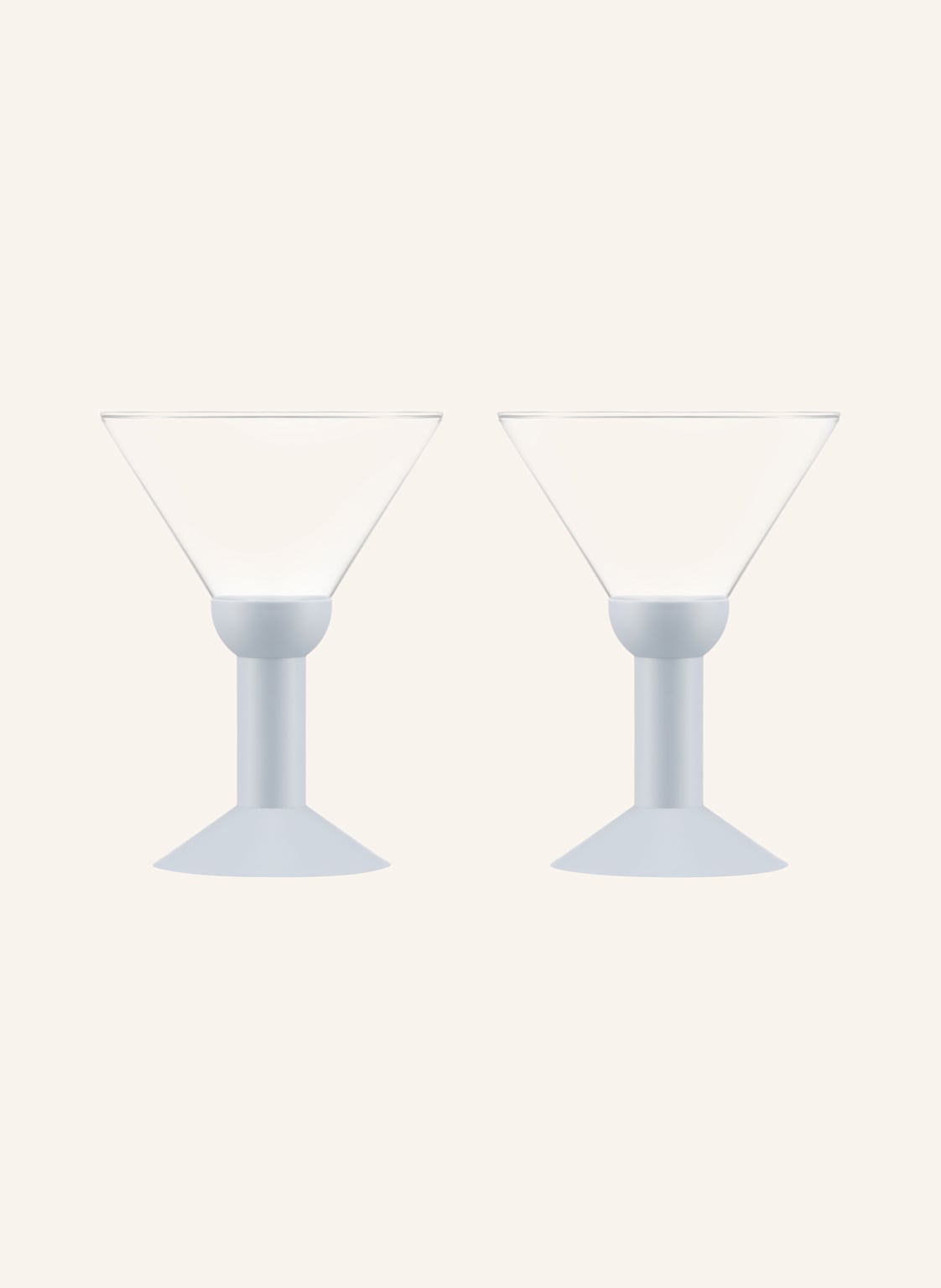 Bodum 2er-Set Martinigläser Oktett grau Bodum 2er-Set Martinigläser Oktett grau von Bodum