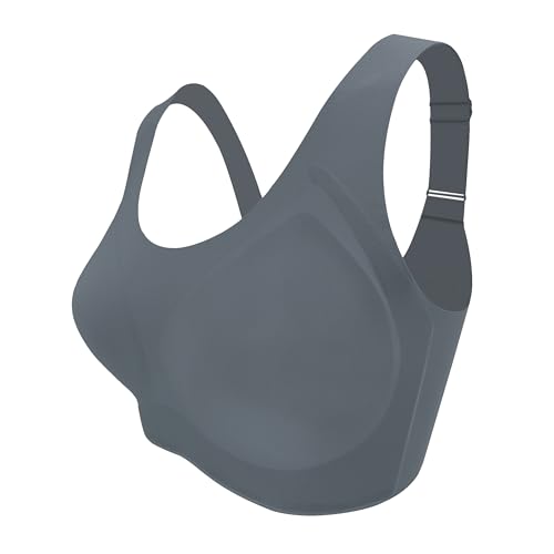 BH Damen ohne Bügel | Zero Feel Bralett | bügelloser Minimizer Bra | Bustier Damen starker Halt | Ultra Comfort Bra | Seamless BH große Brust-GB-M von Body Conscious