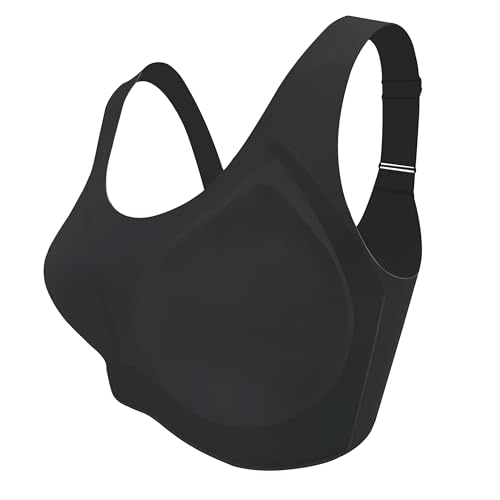 BH Damen ohne Bügel | Zero Feel Bralett | bügelloser Minimizer Bra | Bustier Damen starker Halt | Ultra Comfort Bra | Seamless BH große Brust-S-S von Body Conscious