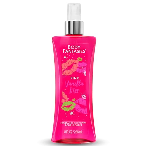 Body Fantasies Signature Fragrance Body Spray, Pink Vanilla Kiss Fantasy, 8 Fluid Ounce von Body Fantasies