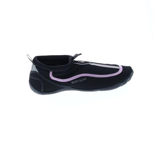 Body Glove Damen Riverbreaker Wasserschuh - Wasserschuhe für Erwachsene für Strand Schwimmen Fluss See Aqua Socken Rutschfeste Schuhe, Schwarz/Deep Lilac, 39.5 EU von Body Glove