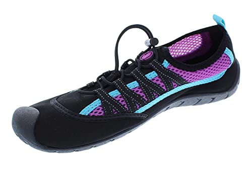 Body Glove Damen Sidewinder Wassersportschuh, Black/Oasis Purple, 40.5 EU Body Glove Damen Sidewinder Wassersportschuh, Black/Oasis Purple, 40.5 EU von Body Glove