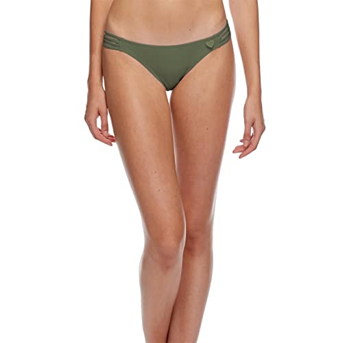 Body Glove Damen Smoothies Flirty Surf Rider Solid Bikini Bottom Swimsuit Bikinihose, Cactus, X-Large von Body Glove