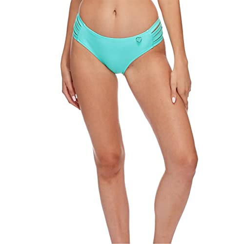 Body Glove Damen Smoothies Nuevo Contempo Solid Full Coverage Bottom Badeanzug Bikini-Unterteile, Sea Mist, Large von Body Glove