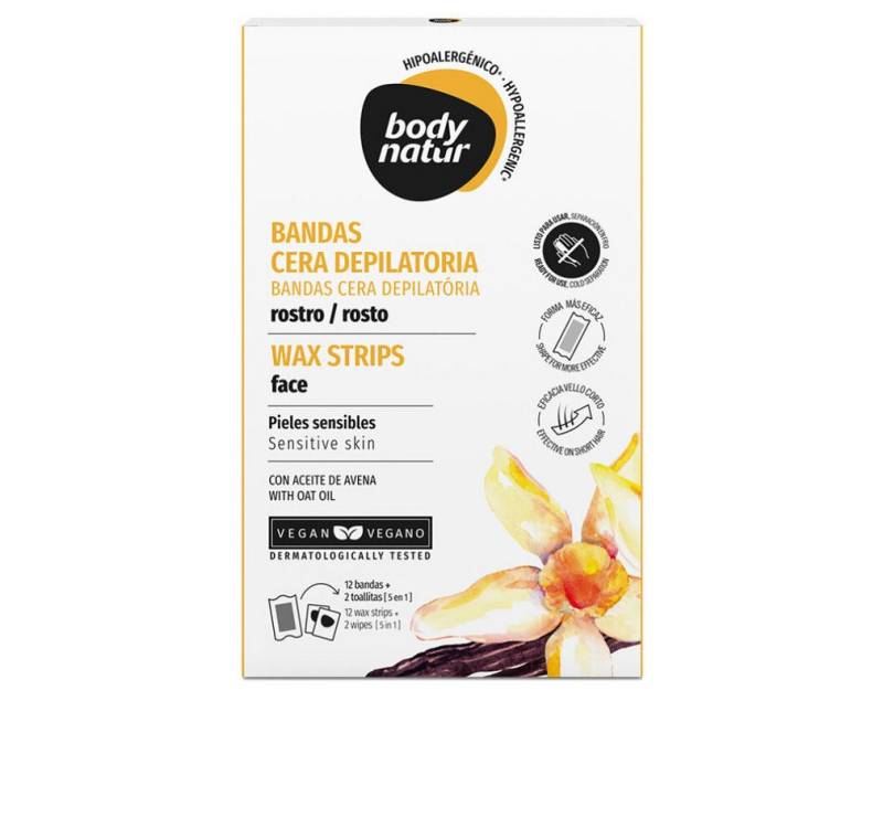 Body Natur Wärmepflaster BANDS Enthaarungswachs für Gesicht empfindliche Haut 12 u Body Natur Wärmepflaster BANDS Enthaarungswachs für Gesicht empfindliche Haut 12 u von Body Natur