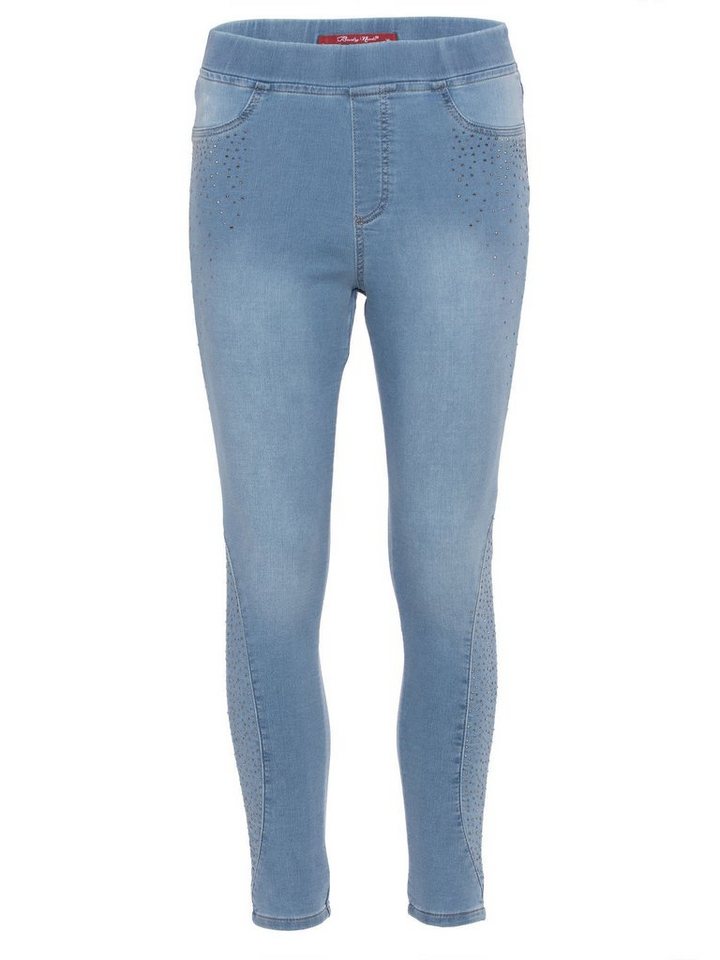 Body Needs Sweatjeans Jeggings figurbetont in Denim Optik von Body Needs
