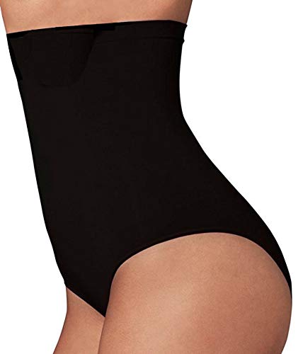 Body Wrap – Formende Miederslip Hohe Taille Schlank Formt Hebt – Flacher Bauch – Unsichtbar Ohne NŠhen – Formender Höschen – Damen – Beibehaltung - Schwarz 40/42 - XL von Body Wrap