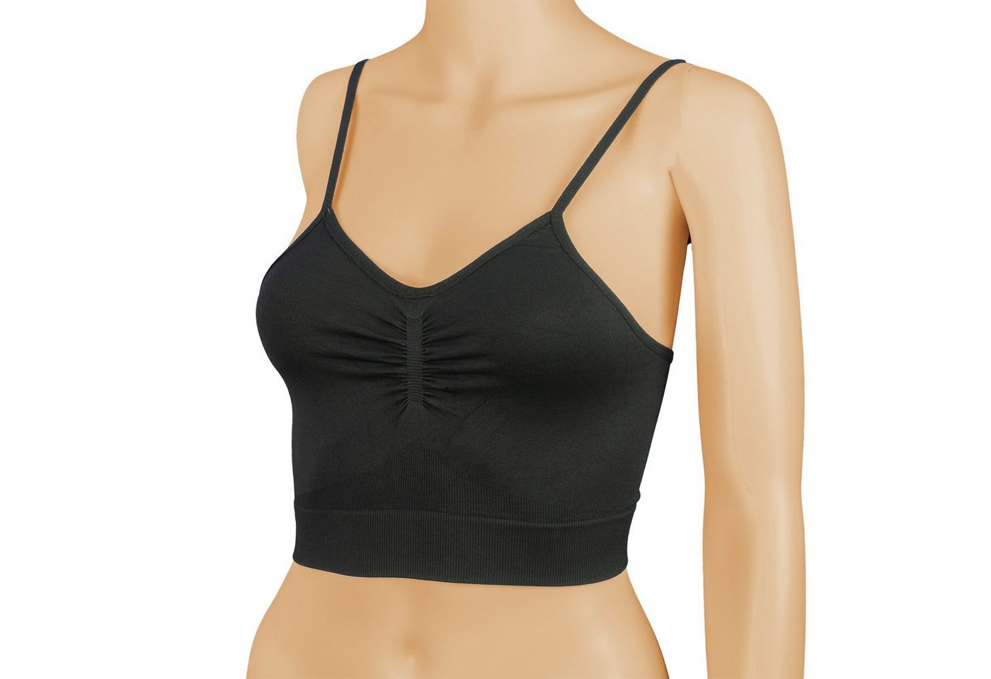 BodyBoo Crop-Top BB2000 Schwarz von BodyBoo