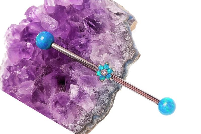 Titan Innengewinde Industrial Piercing 14G Hypoallergen Titan Innengewinde Industrial Piercing 14G Hypoallergen von BodyClickers