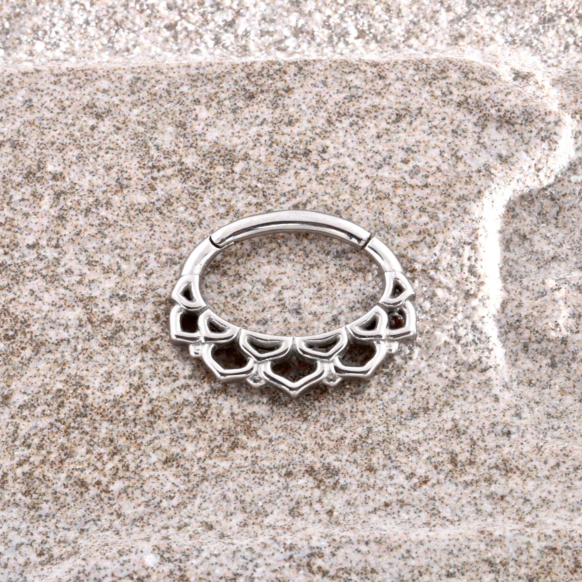 Daith Clicker, Septum Ring Aus Chirurgenstahl | 16G - 7 Mm von BodyJewelsCreations