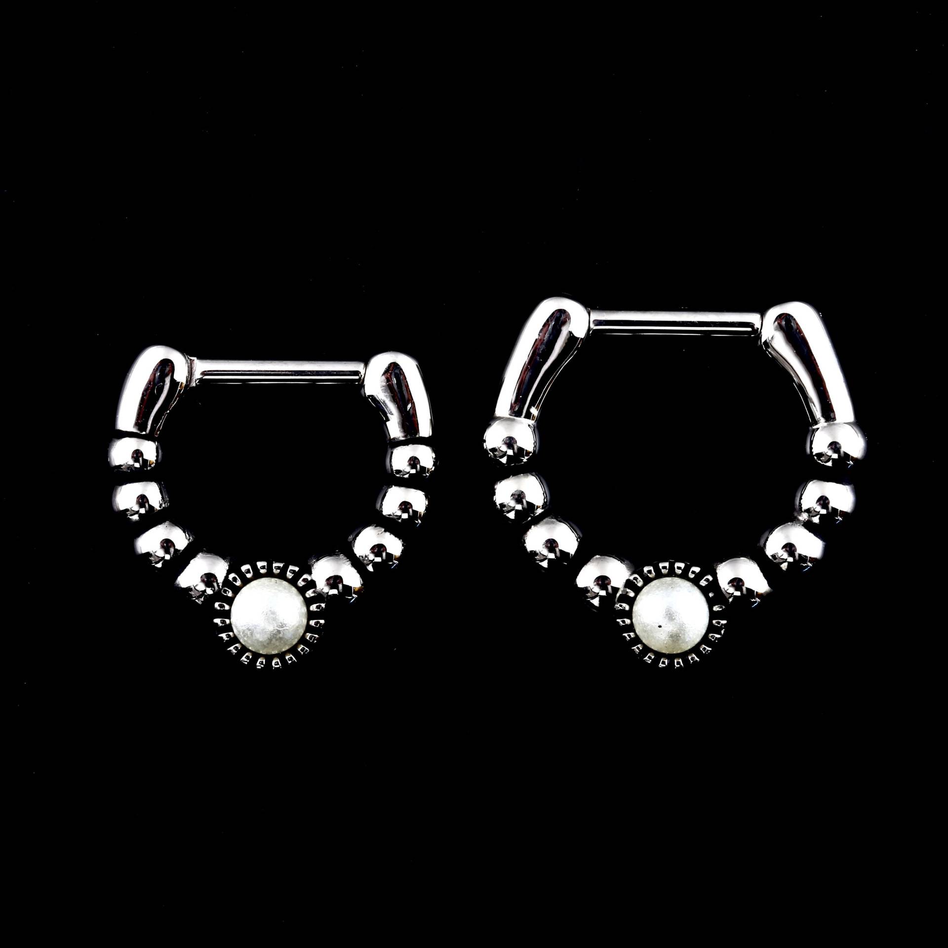 Perle Septum Clicker, Chirurgenstahl 316L Daith Piercing | 16G - 6 Mm Oder 8 Mm von BodyJewelsCreations