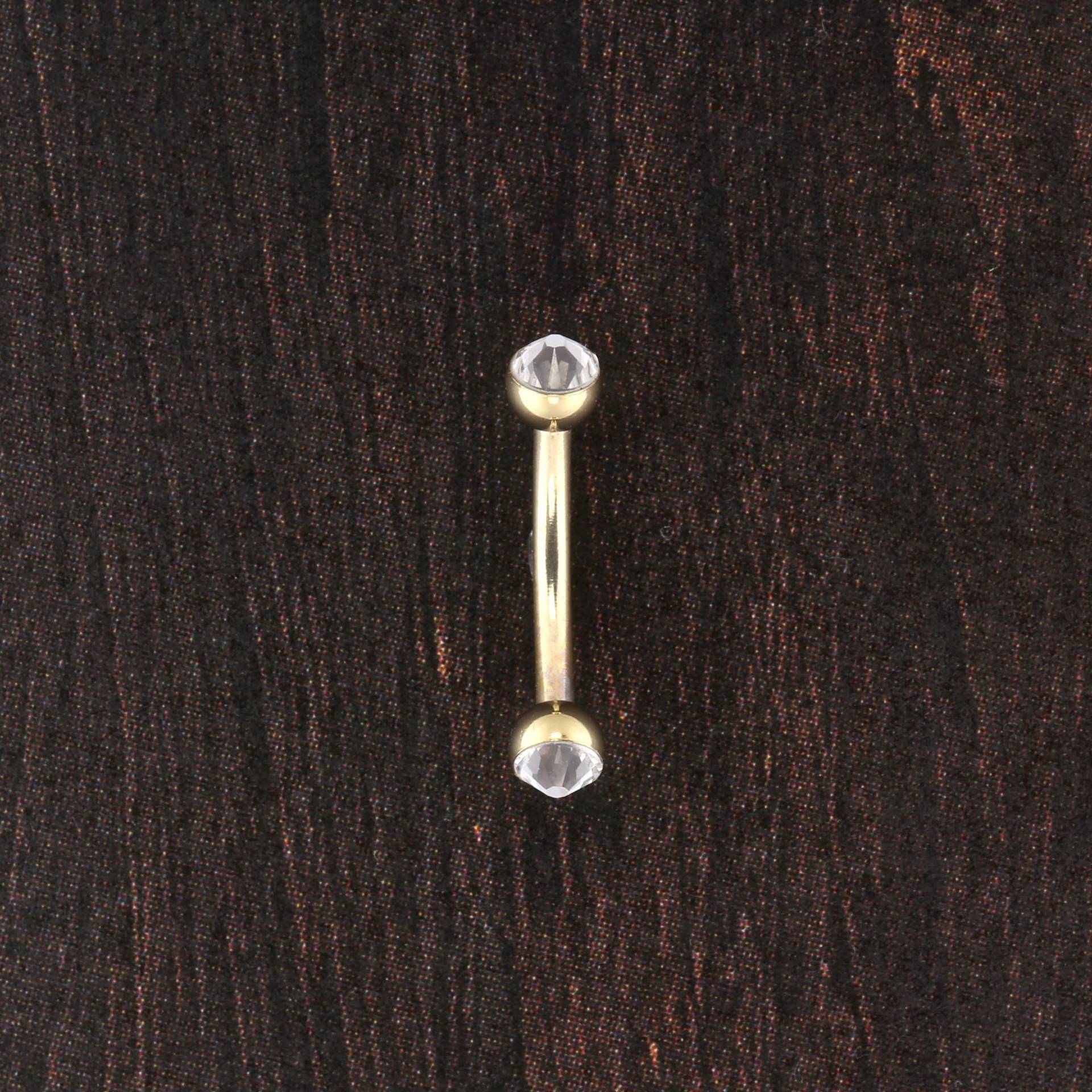 Turmalin - Piercing Für Augenbrauen, Swarovski Kristall, 16G von BodyJewelsCreations