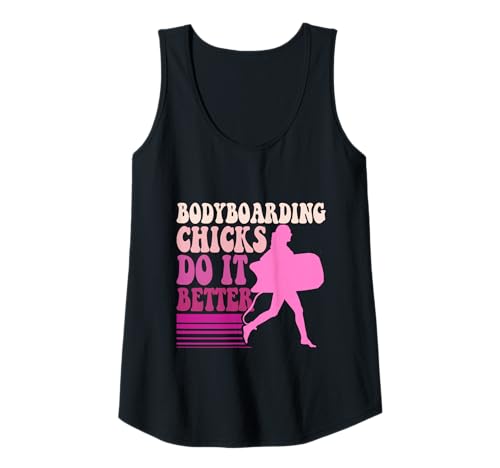 Damen Bodyboarding Chicks Bodyboarder Tank Top Damen Bodyboarding Chicks Bodyboarder Tank Top von Bodyboard Bodyboarder Surfen Boogie Board
