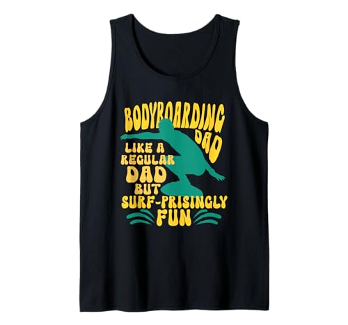 Herren Bodyboarding Vater Bodyboarder Tank Top Herren Bodyboarding Vater Bodyboarder Tank Top von Bodyboard Bodyboarder Surfen Boogie Board