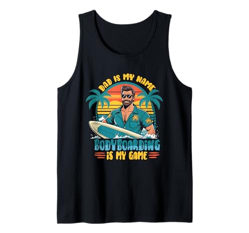 Herren Bodyboarding Vater Bodyboarder Tank Top Herren Bodyboarding Vater Bodyboarder Tank Top von Bodyboard Bodyboarder Surfen Boogie Board