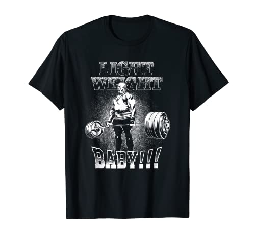 Leichtes Baby, Ronnie Bodybuilding Gym Motivierend T-Shirt von Bodybuilding Motivational Gifts