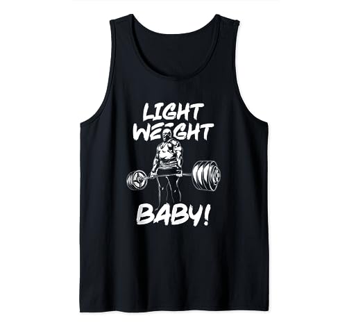 Leichtes Baby Ronnie Coleman Bodybuilding Gym Motivation Tank Top von Bodybuilding and Gym Motivational Gifts