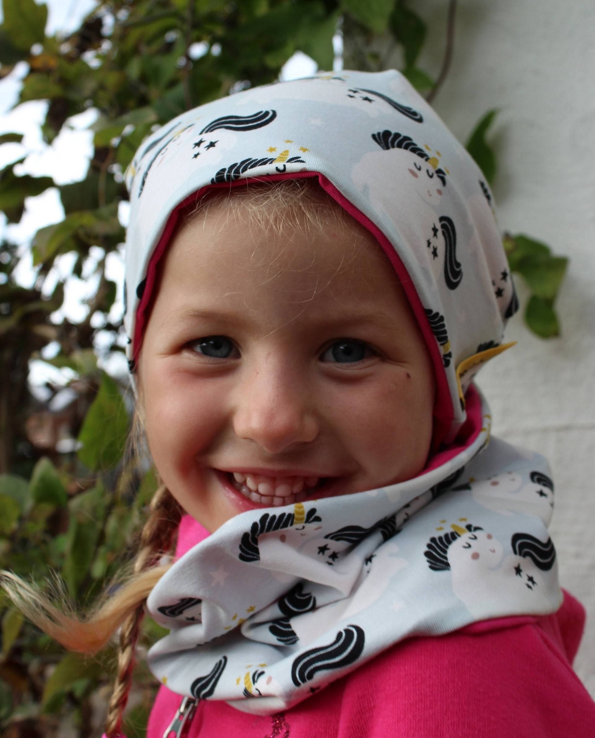 Beanie & Loop Im Set "Unicorn" Beanie & Loop Im Set "Unicorn" von Boedabutik
