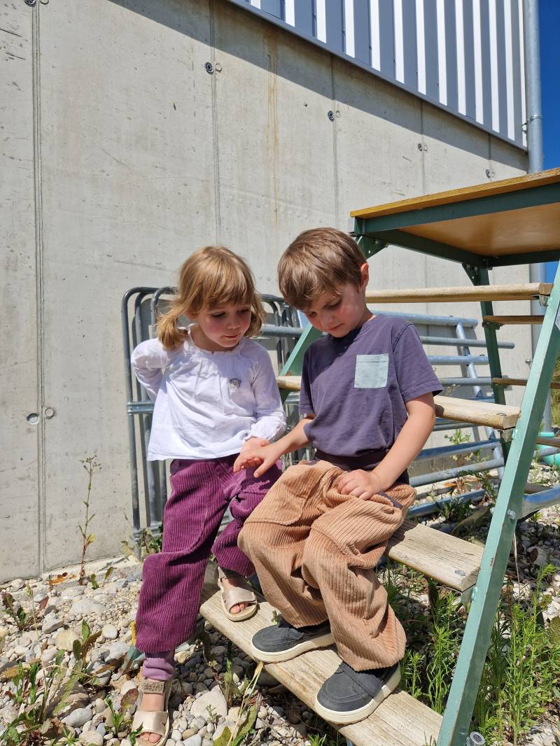 Cordhose, Breitcordhose, Pumphose, Malve Oder Camel von Boedabutik