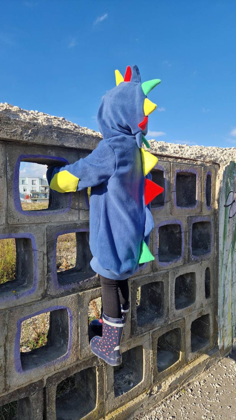 Dinosaurier, Kostüm, Fleecepullover, Kinderkostüm von Boedabutik