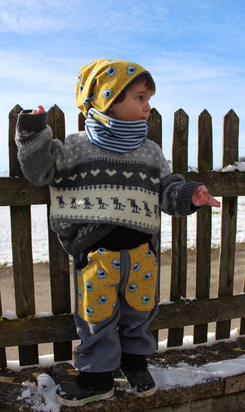 Fleecehose, Pumphose von Boedabutik