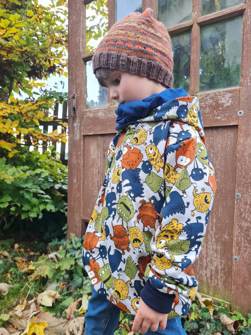 Sweathoodie, Pulli, Hoodie, Monster, Sweatshirt von Boedabutik