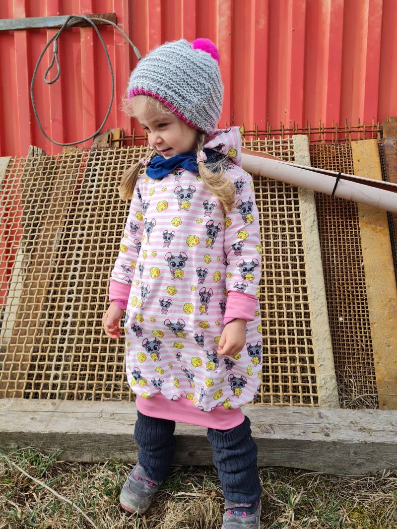 Sweatkleid "Mäuse" Sweatkleid "Mäuse" von Boedabutik