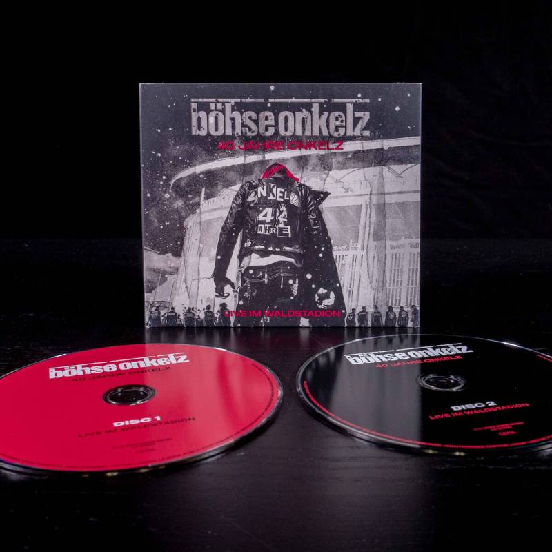 40 Jahre Onkelz - Live im Waldstadion von Böhse Onkelz - 2-CD (Digipak) von Böhse Onkelz