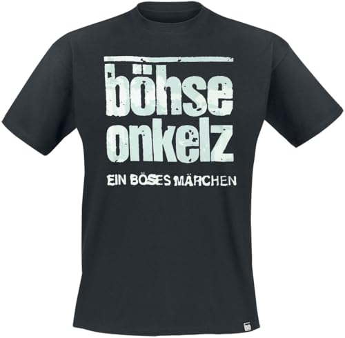 Böhse Onkelz Ein böses Märchen Männer T-Shirt schwarz XXL 100% Baumwolle Band-Merch, Bands von Böhse Onkelz