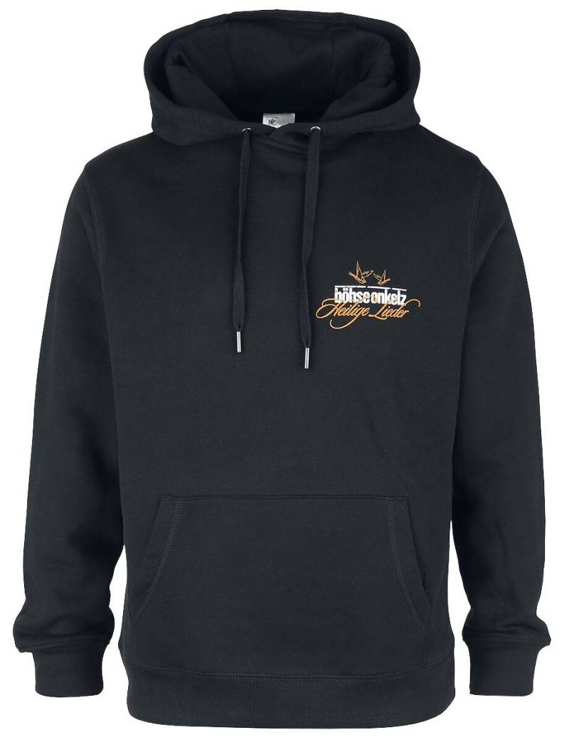 Böhse Onkelz Kapuzenpullover - Gehasst, Verdammt, Vergöttert - M bis 3XL - für Männer - Größe L - schwarz  - Lizenziertes Merchandise! von Böhse Onkelz