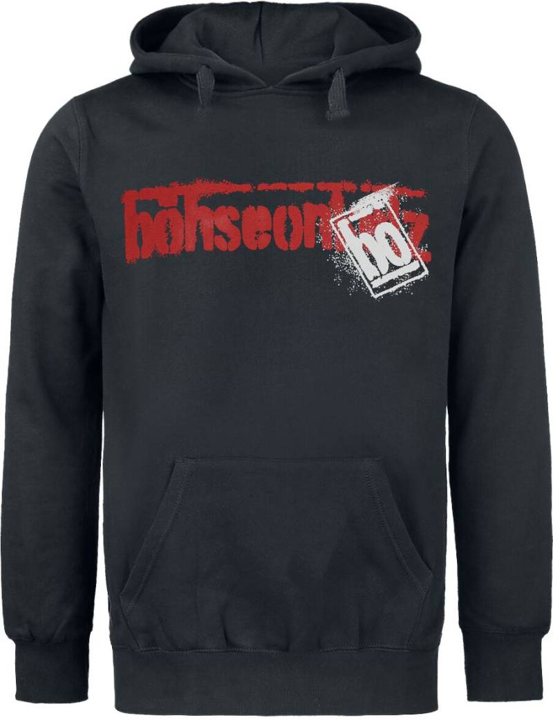 Böhse Onkelz Kapuzenpullover - Logo - M bis 3XL - für Männer - Größe M - schwarz  - Lizenziertes Merchandise! von Böhse Onkelz