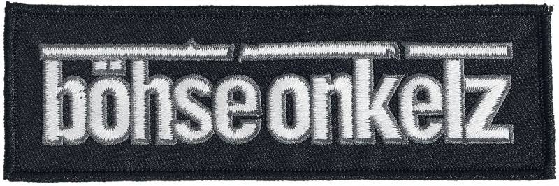 Böhse Onkelz Patch - Patch S/W - schwarz/weiß  - Lizenziertes Merchandise! von Böhse Onkelz