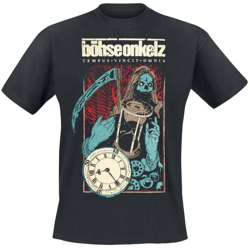 Böhse Onkelz T-Shirt - 40 Jahre - Chronos - S bis 3XL - für Männer - Größe XL - schwarz  - Lizenziertes Merchandise! Böhse Onkelz T-Shirt - 40 Jahre - Chronos - S bis 3XL - für Männer - Größe XL - schwarz  - Lizenziertes Merchandise! von Böhse Onkelz