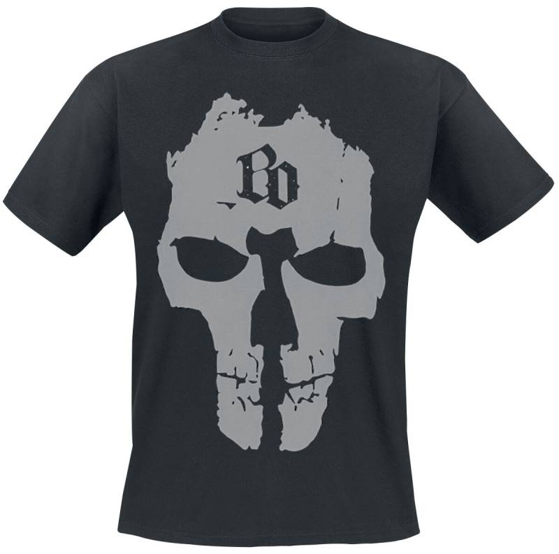 Böhse Onkelz T-Shirt - BO Skull - S bis 3XL - für Männer - Größe S - schwarz  - Lizenziertes Merchandise! von Böhse Onkelz