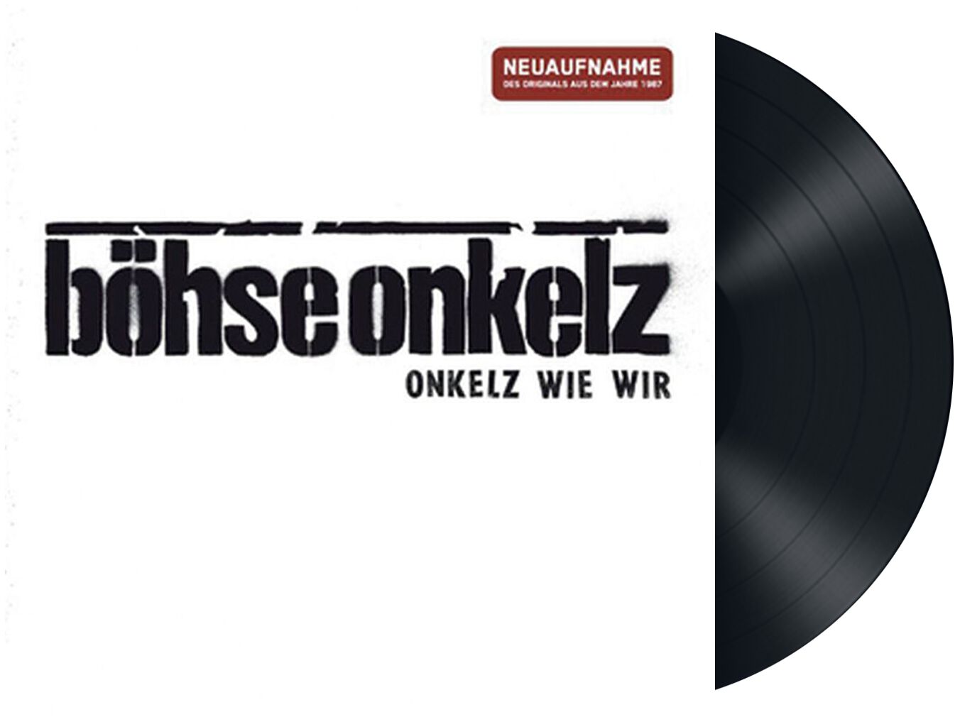 Onkelz wie wir (Neuaufnahme) von Böhse Onkelz - LP (Re-Release, Standard) von Böhse Onkelz