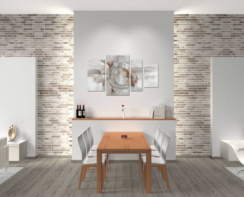 Bönninghoff Ölgemälde Abstrakt  Abstrakte  Formen  Gemälde  Kunst 1 Stk. tlg. jedes Bild ein Unikat von Bönninghoff