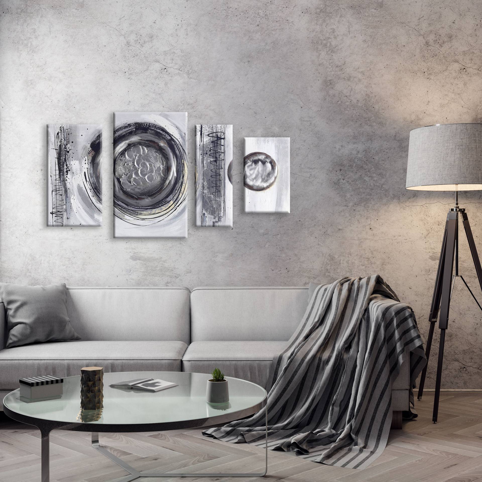 Bönninghoff Ölgemälde Abstrakt  Abstrakte  Formen  Gemälde  Kunst 1 Stk. tlg. jedes Bild ein Unikat von Bönninghoff