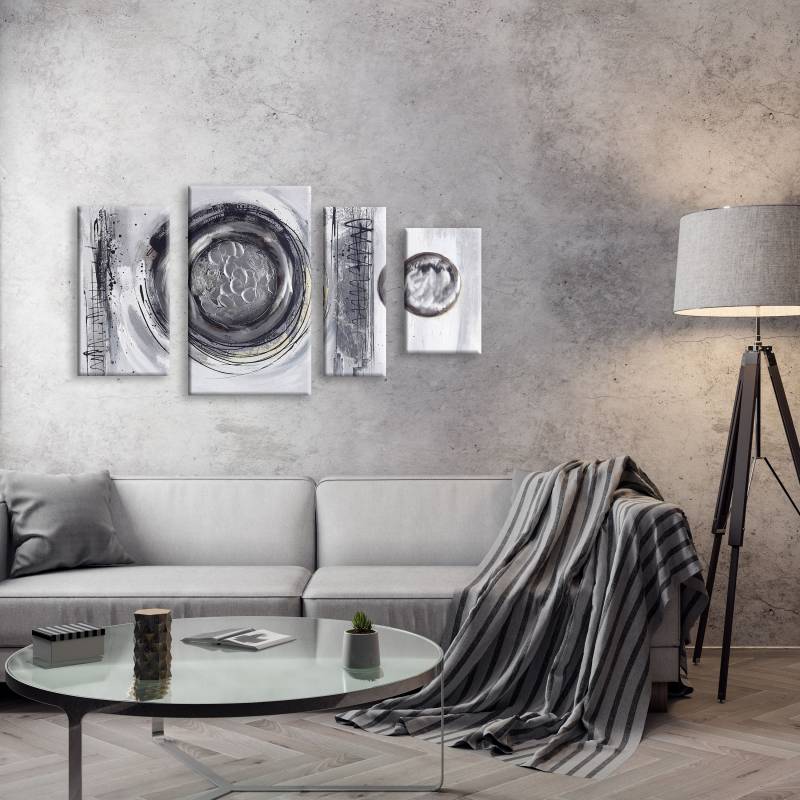 Bönninghoff Ölgemälde Abstrakt  Abstrakte  Formen  Gemälde  Kunst 1 Stk. tlg. jedes Bild ein Unikat von Bönninghoff