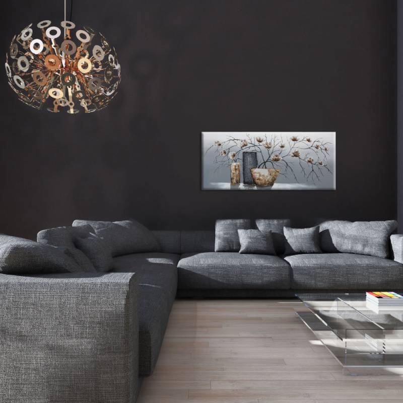 Bönninghoff Ölgemälde "Blumen" Blumen 1 Stk. tlg. jedes Bild ein Unikat, BxH: 140x60 cm von Bönninghoff