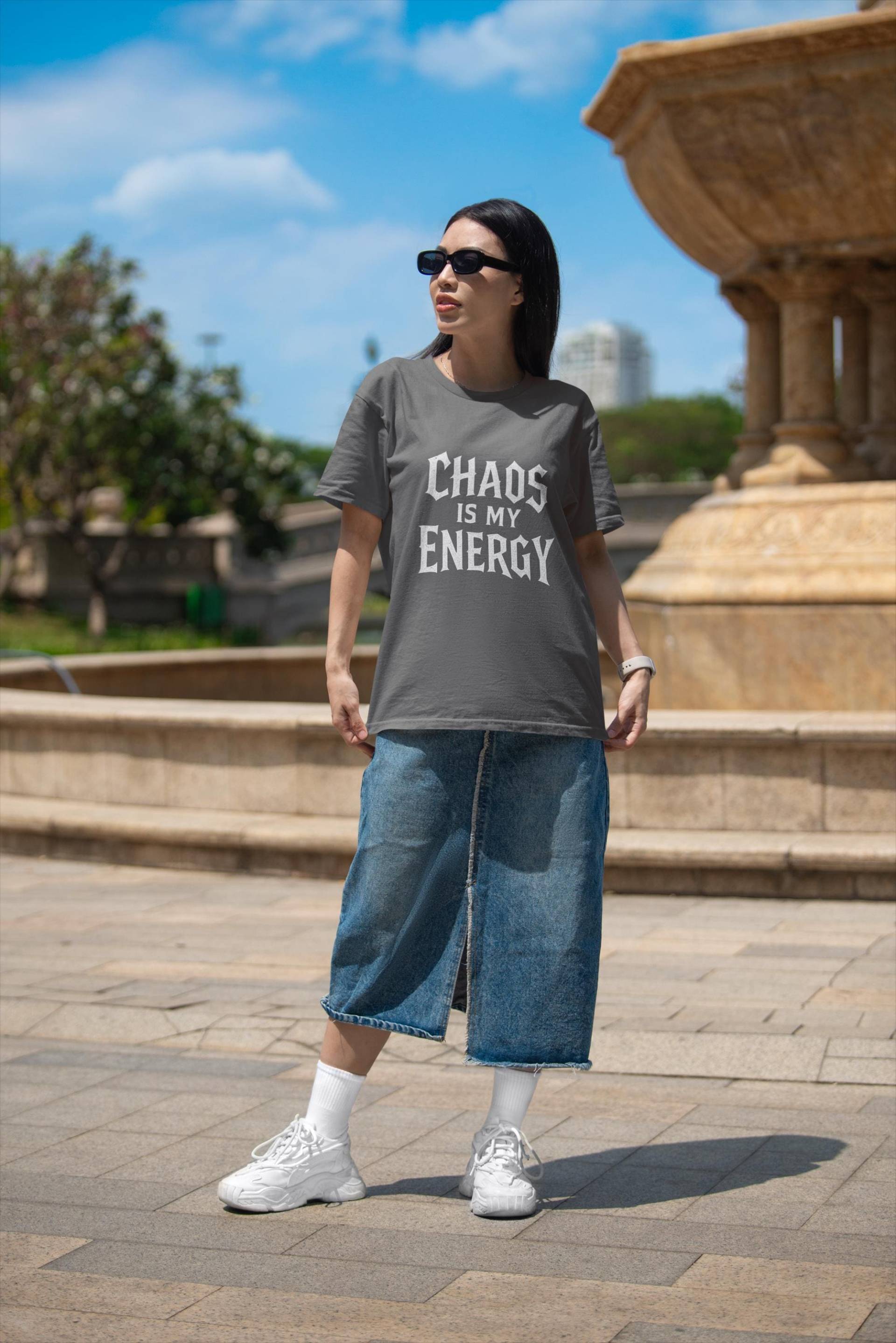 Chaos Is My Energy Statement Design Tshirt, Gothic, T-Shirt, Giftidea, Geschenkidee Chaos Is My Energy Statement Design Tshirt, Gothic, T-Shirt, Giftidea, Geschenkidee von BoeseZunge