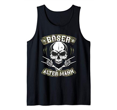 Herren Böser Alter Mann Tank Top Herren Böser Alter Mann Tank Top von Böser Alter Mann Hardrock Opa Geschenkideen
