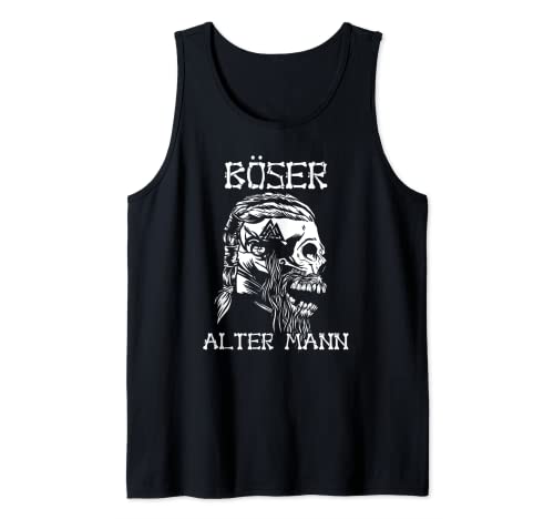 Böser Alter Mann - Geschenkidee Männer Vkinig Wikinger Tank Top von Böser alter Mann - Geburtstagsgeschenk für Herren
