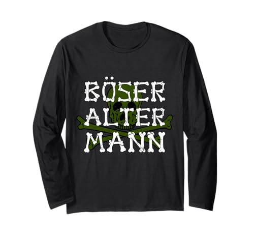 Böser alter Mann - Coole Geschenkidee für Männer Langarmshirt von Böser alter Mann - Geburtstagsgeschenk für Herren