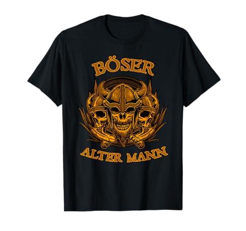 Böser alter Mann - Wikinger Viking Männer - Herren T-Shirt von Böser alter Mann - Geburtstagsgeschenk für Herren