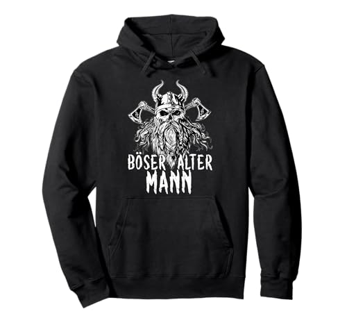 Böser alter Mann - Witziges design für Männer - Wikinger Pullover Hoodie von Böser alter Mann - Geburtstagsgeschenk für Herren
