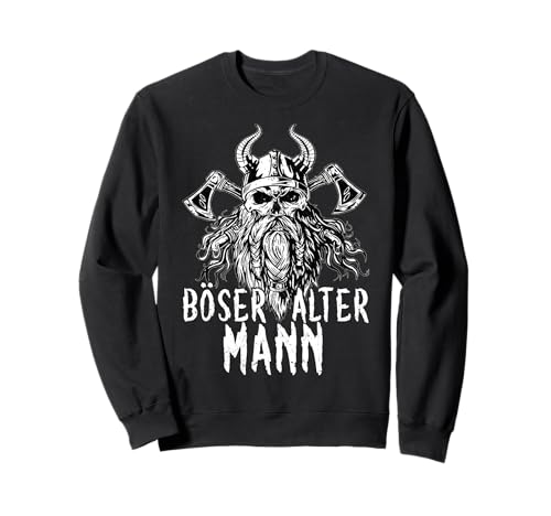Böser alter Mann - Witziges design für Männer - Wikinger Sweatshirt von Böser alter Mann - Geburtstagsgeschenk für Herren